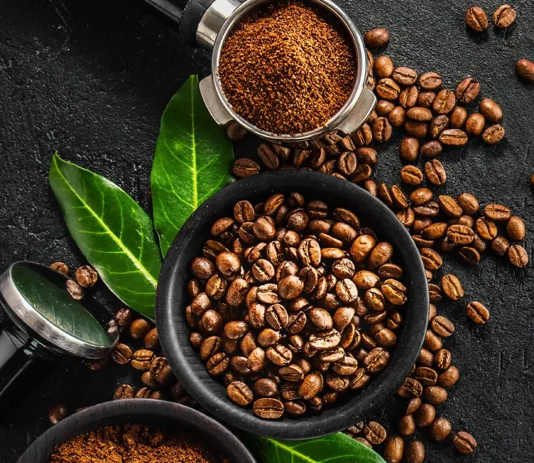 Roasted Coffee Beans from Central Africa