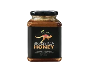 Brassica Raw Honey in jar